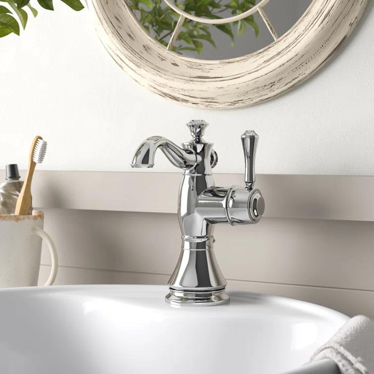Cassidy™ Single Hole Bathroom Faucet with Drain Assembly