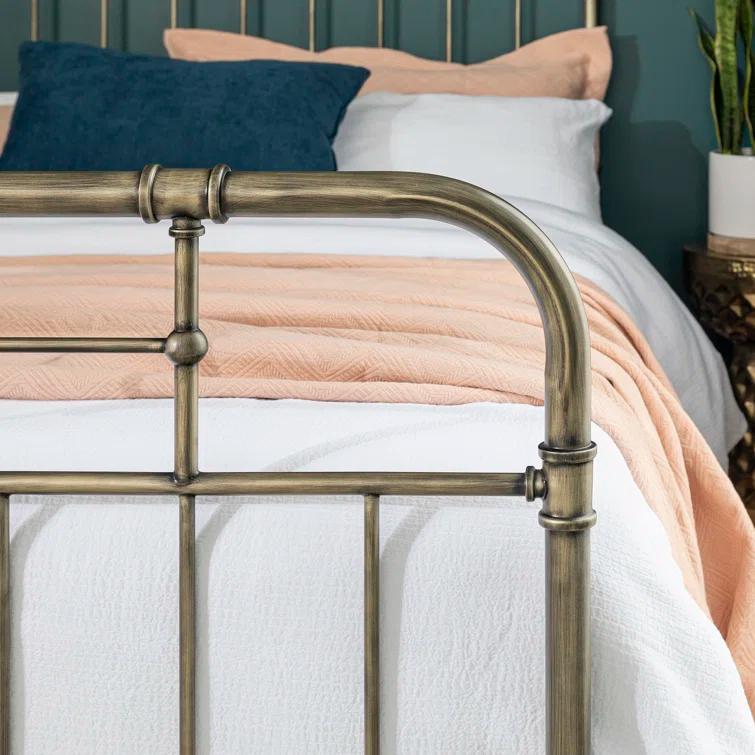 Bronny Metal Open-Frame Bed