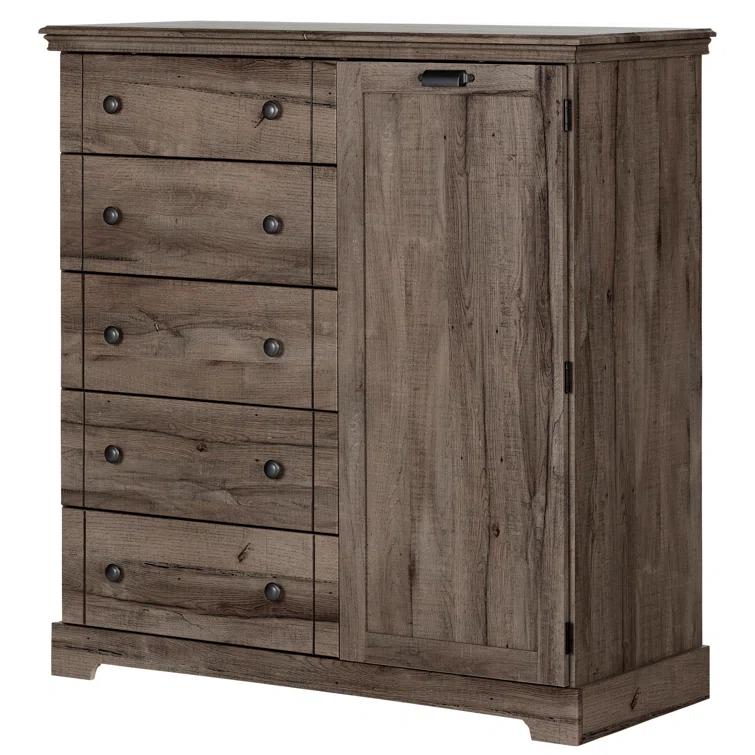 Lilak Kids 5 - Drawer Combo Dresser