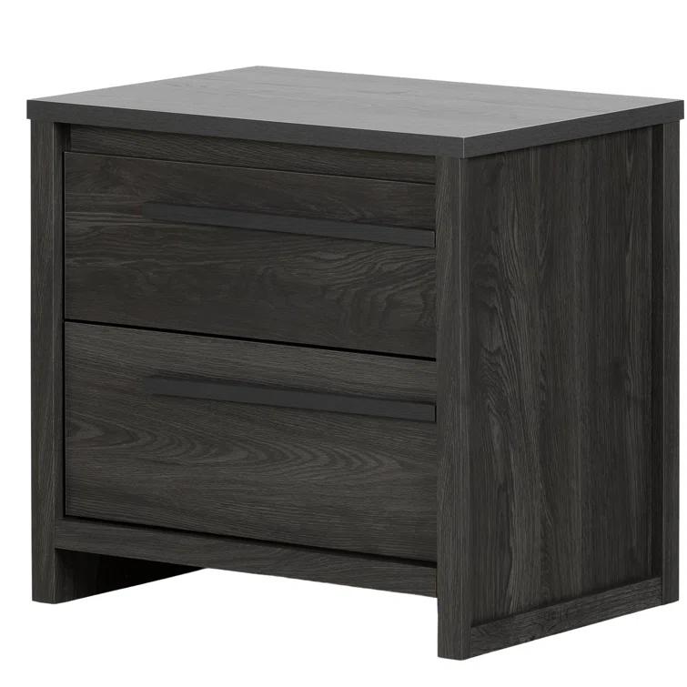 Lensky 2 Drawer Nightstand