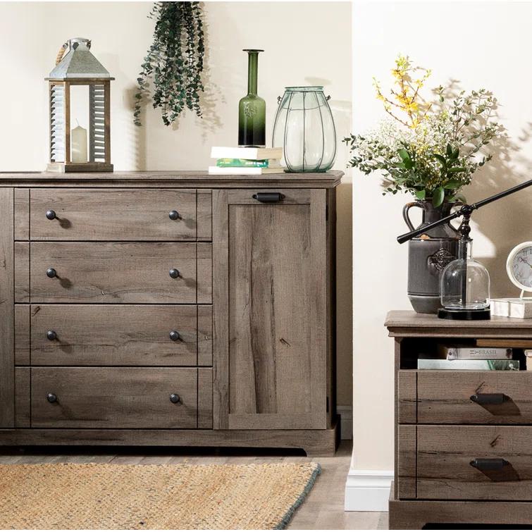Lilak Kids 4 - Drawer Combo Dresser