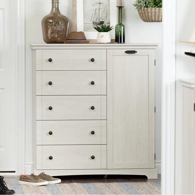Lilak Kids 5 - Drawer Combo Dresser