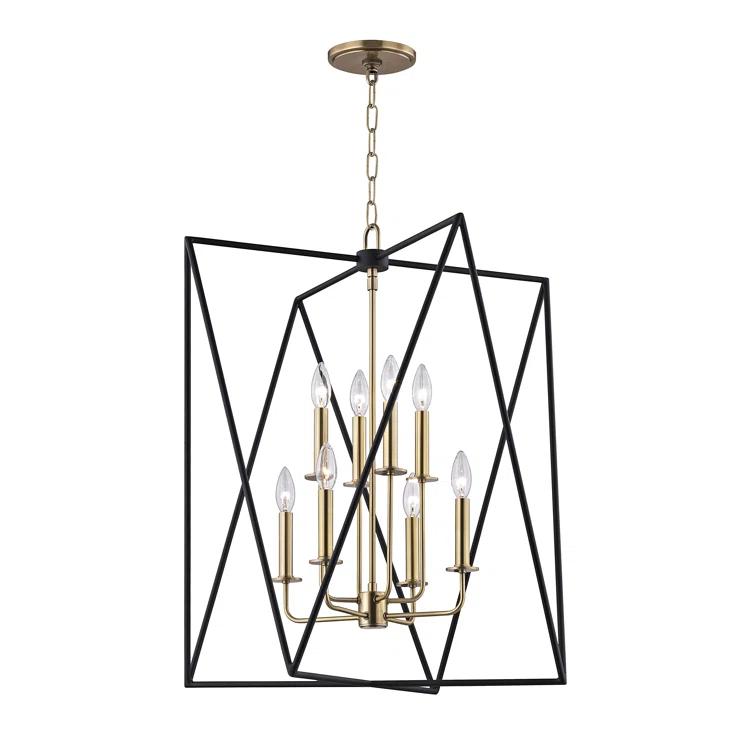 Laszlo 8 - Light Geometric Chandelier