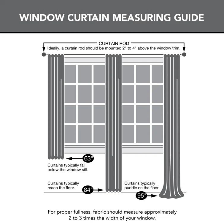 Wayfair Basics® Thermal Blackout Rod Pocket Curtain Panel