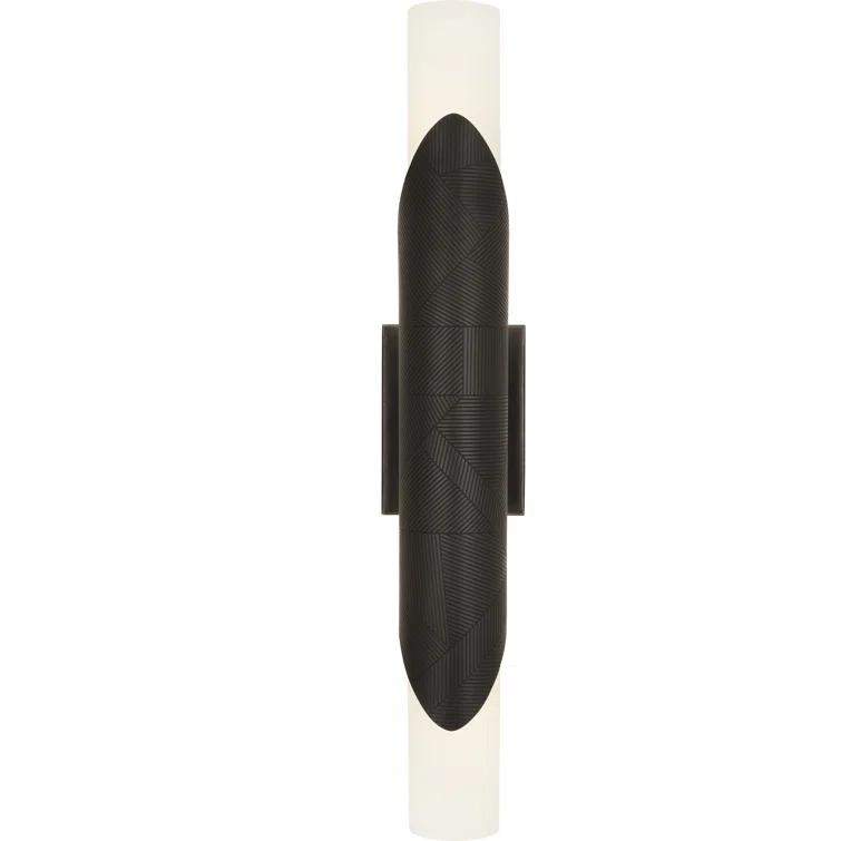 Deane Glass Double Tube Sconce (25'')