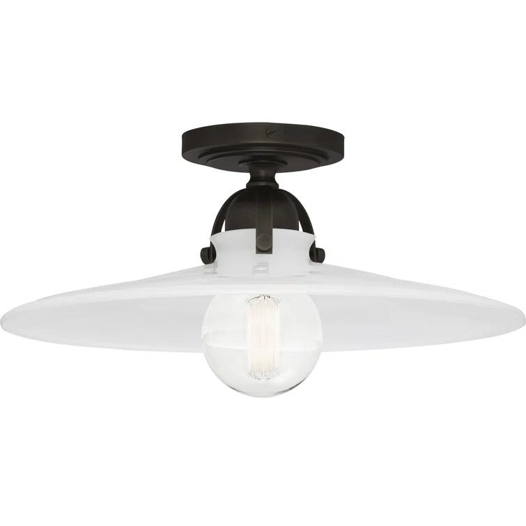 Robert Abbey Lighting Rico Espinet Arial - Light Flush Mount in  Deep Patina Bronze