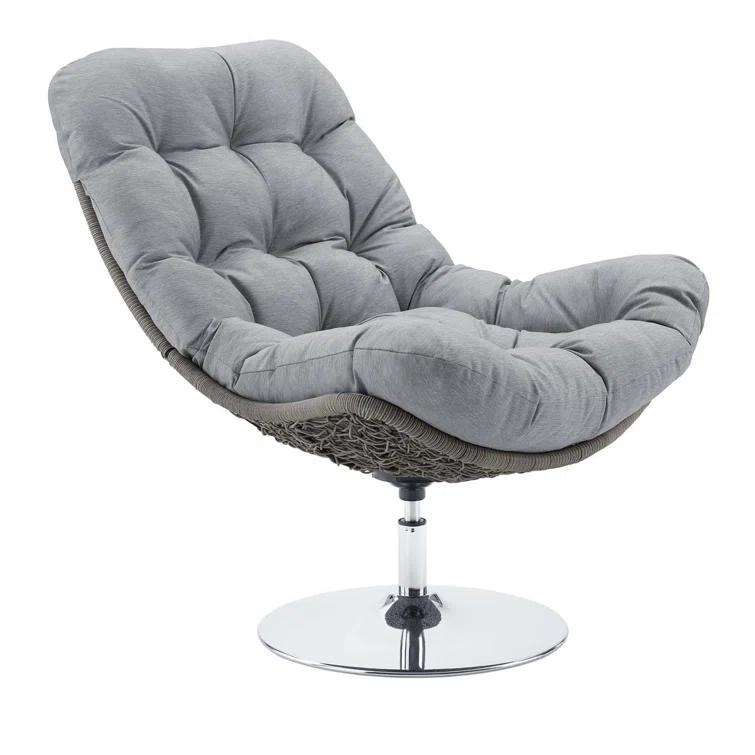Brighton Wicker Rattan Outdoor Patio Swivel Lounge Chair by Modway