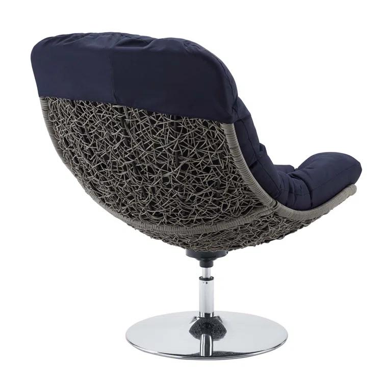 Brighton Wicker Rattan Outdoor Patio Swivel Lounge Chair by Modway