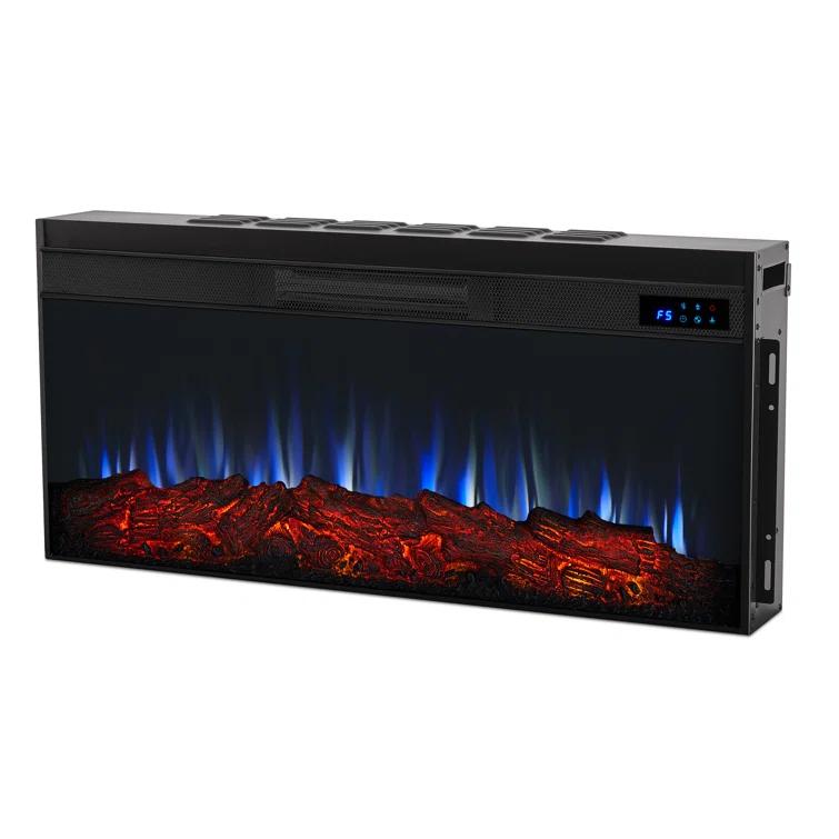 Alcott 75" Landscape Electric Fireplace by Real Flame
