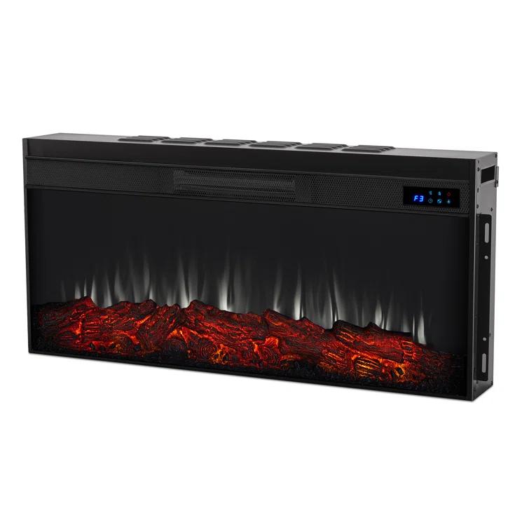 Alcott 75" Landscape Electric Fireplace by Real Flame