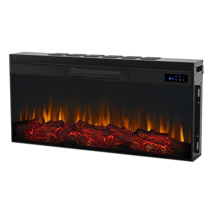 Alcott 75" Landscape Electric Fireplace by Real Flame