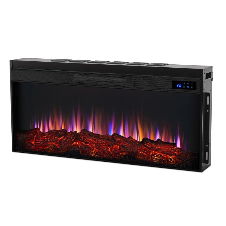Alcott 75" Landscape Electric Fireplace by Real Flame