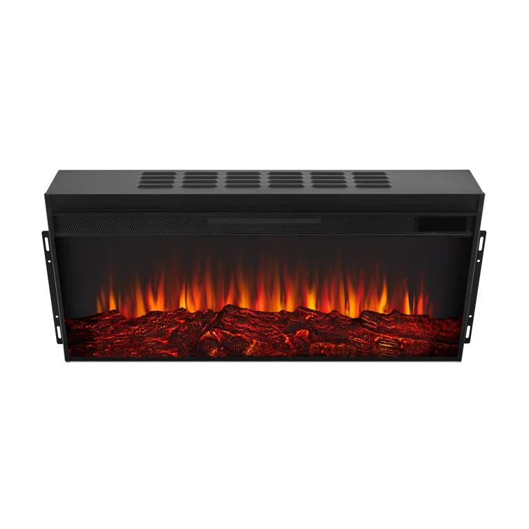 Alcott 75" Landscape Electric Fireplace by Real Flame