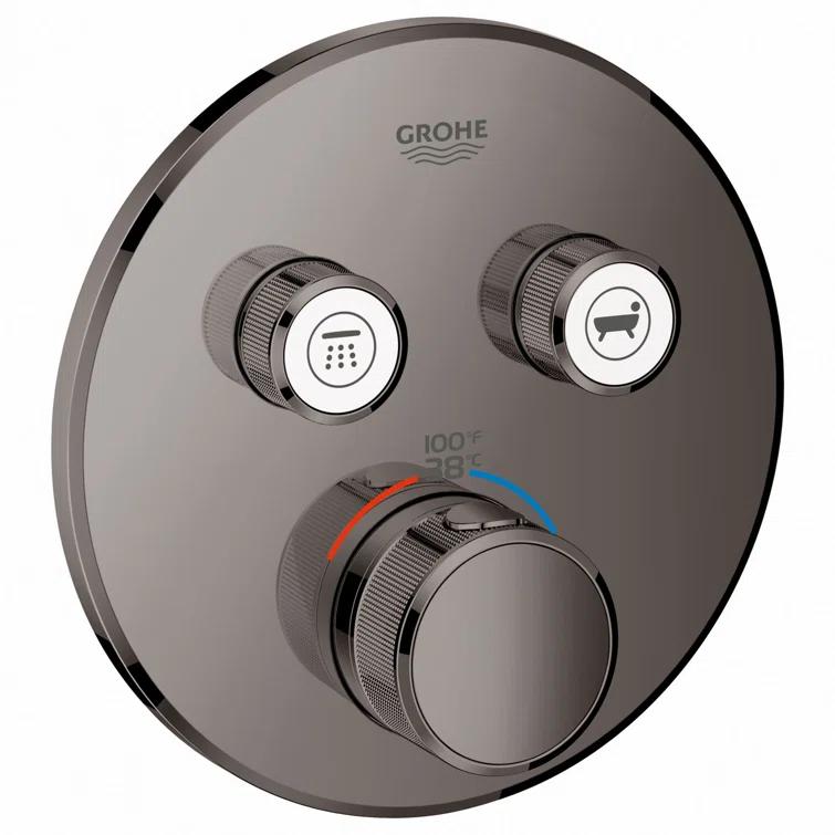 GROHE Grohtherm SmartControl Dual-Function Shower Thermostatic Valve Trim