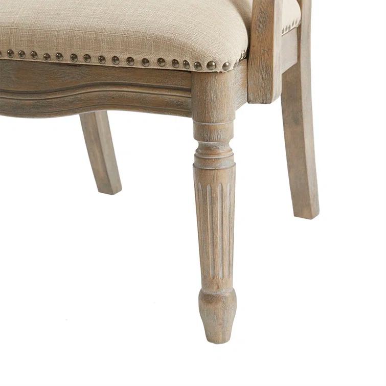 Brentwood Traditional Exposed Wood Armchair
