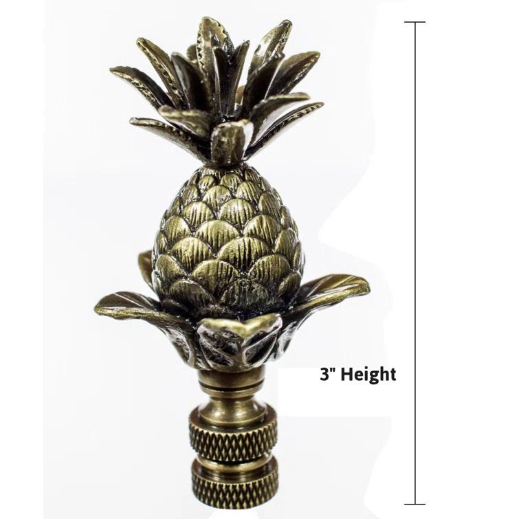 Home Concept Inc F149A Blooming Pineapple Lamp Finial