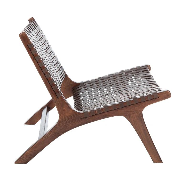 Denman Genuine Leather Side Chair