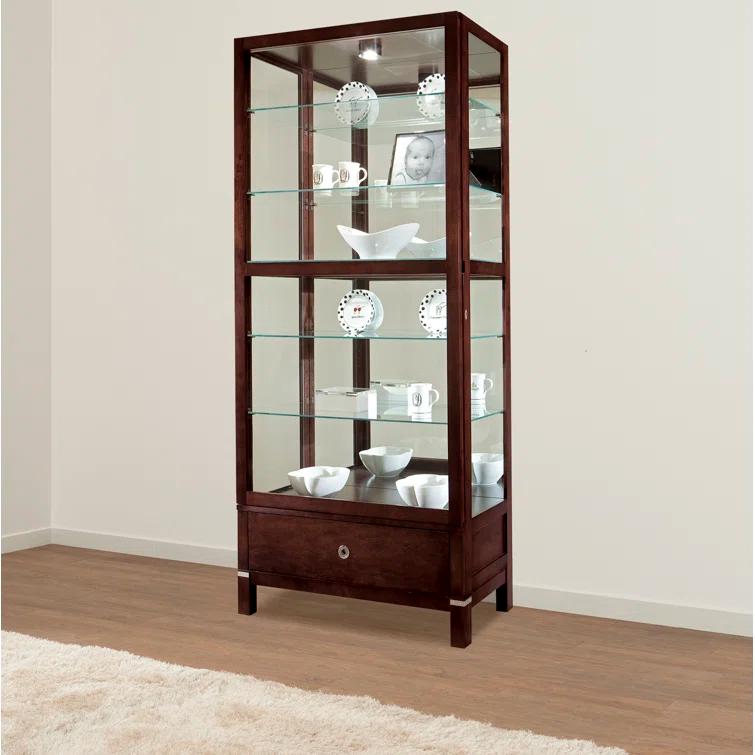Howard Miller Williamson Curio Cabinet 680515 Espresso
