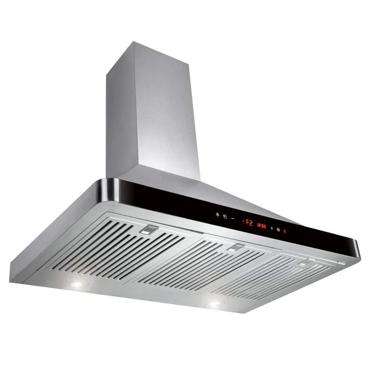 W103B Series 36" 500 CFM Convertible Wall Mount Range Hood in Stainless Steel With Filter Included