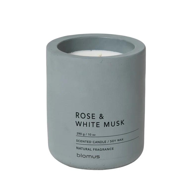 FRAGA Rose & White Musk Scented Jar Candle