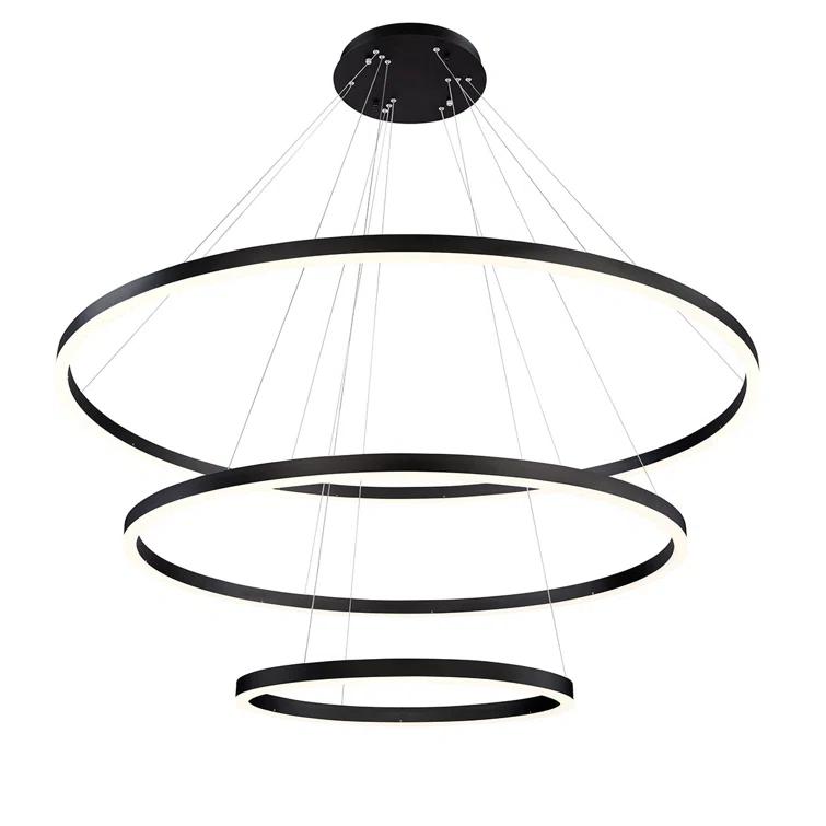 Spunto 3 - Light Dimmable LED Tiered Chandelier
