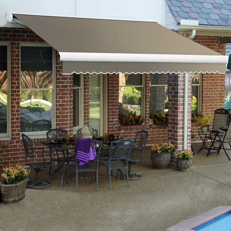 Awntech Key West Patio Retractable Awning with Cassette
