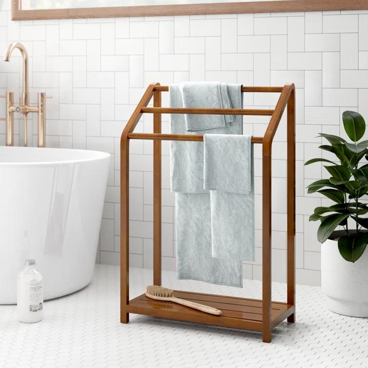 Sula Wood 3 Freestanding Towel Stand