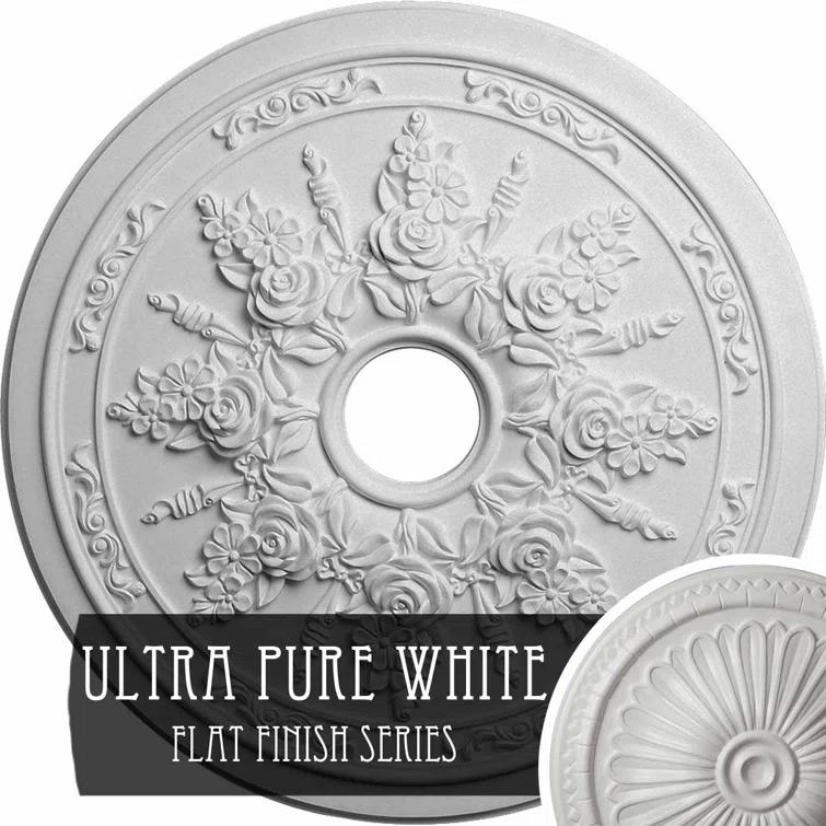Rose and Ribbon Ceiling Medallion