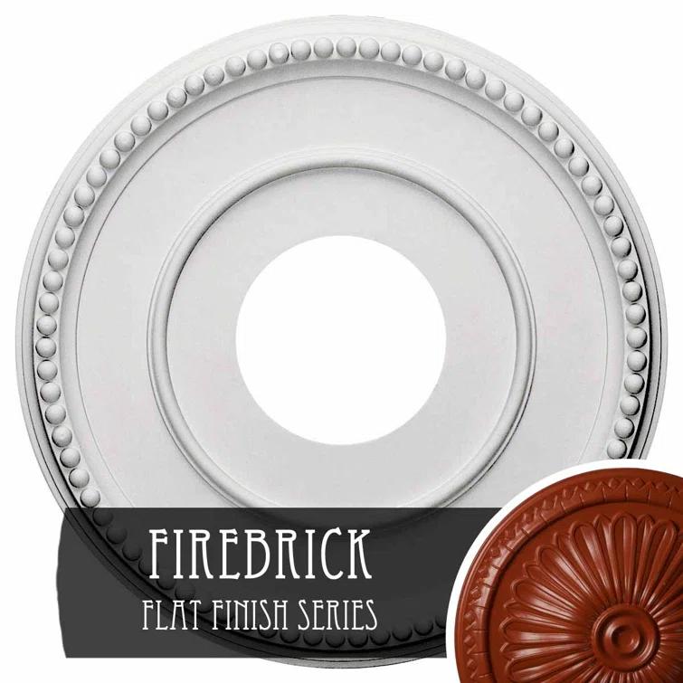 Ekena Millwork CM12BRFIF Bradford Ceiling Medallion