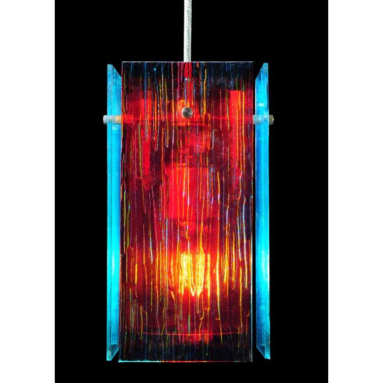 Meyda Lighting 1 - Light Silver Single Pendant