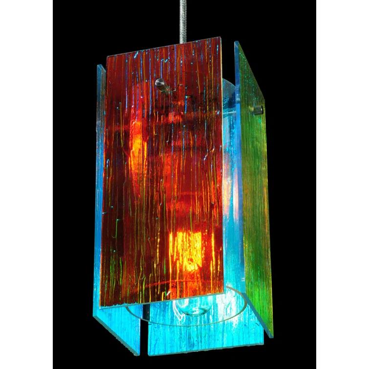Meyda Lighting 1 - Light Silver Single Pendant