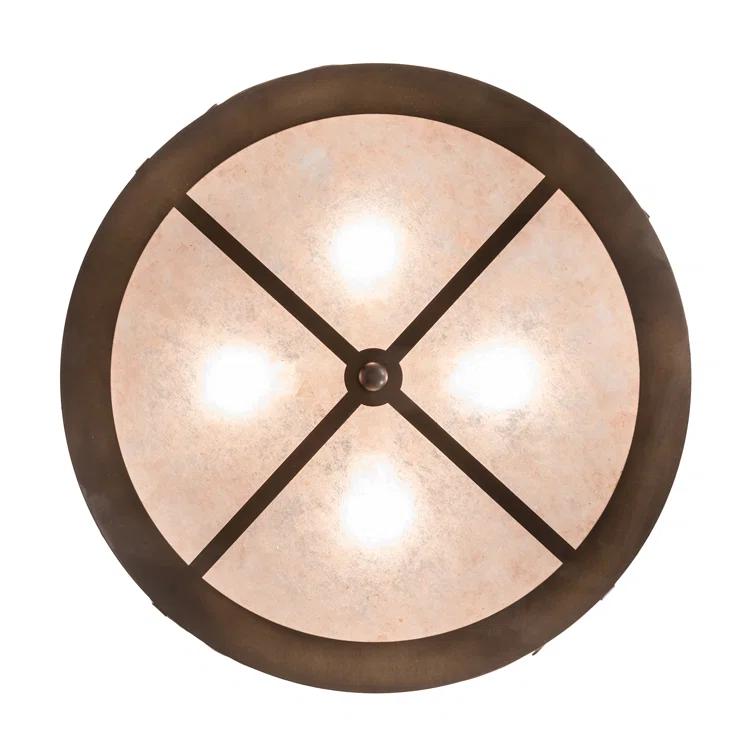 4 - Light Drum Chandelier