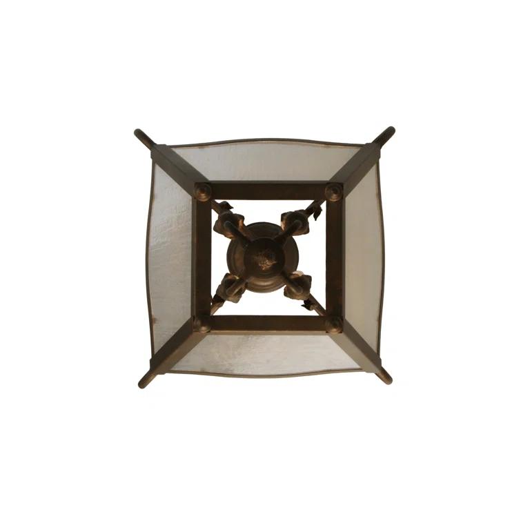 Terena 4 - Light Dimmable Lantern Geometric Chandelier