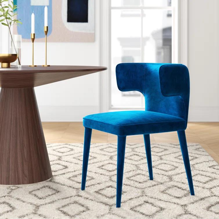 Emma Upholstered Wingback Side Chair