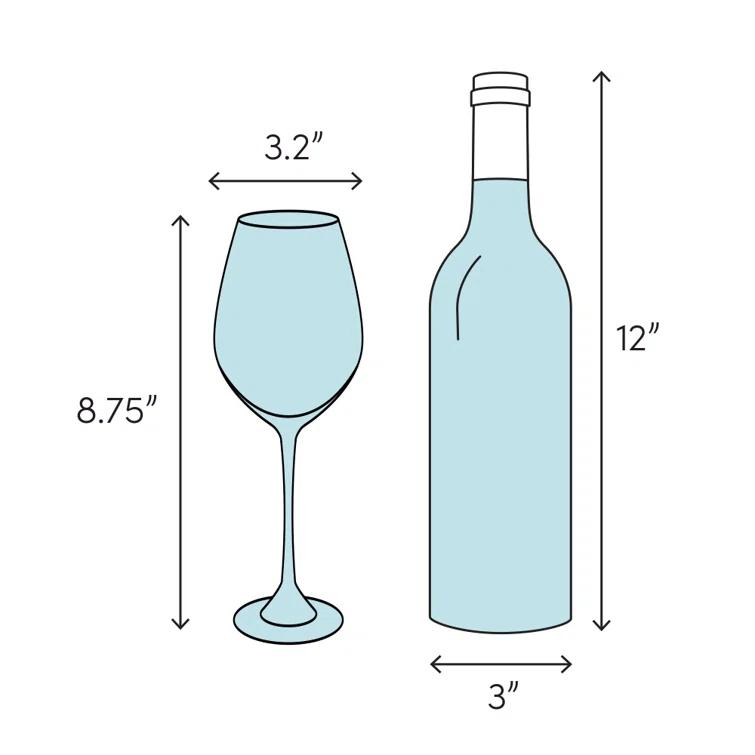 Modo 14.9 oz. Crystal Red Wine Glass