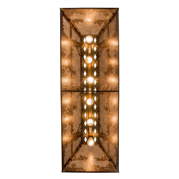 Corley 6 - Light Antique Copper Pool Table Lights Pendant