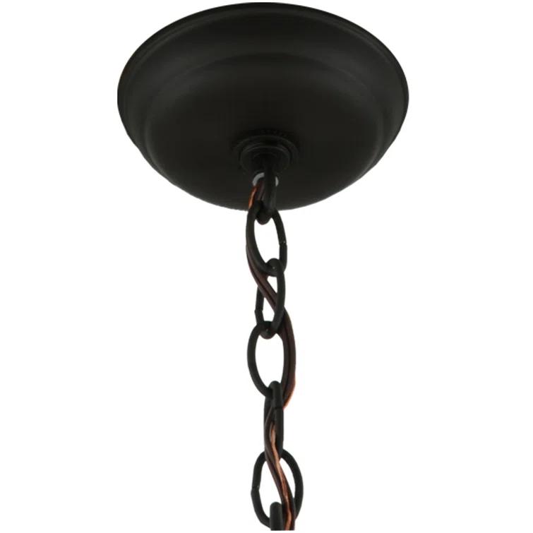 Meyda Tiffany & Stained Glass 1 - Light Mahogany Bronze Single Pendant