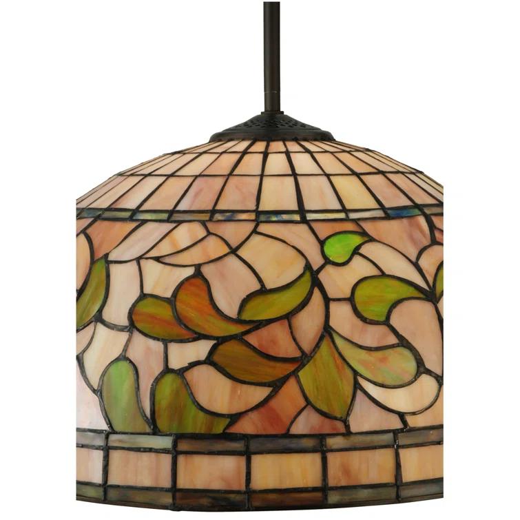 Meyda Tiffany & Stained Glass 1 - Light Mahogany Bronze Single Pendant