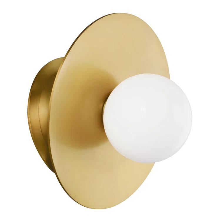 Nodes Large Angled Sconce by Kelly Wearstler - Burnished Brass