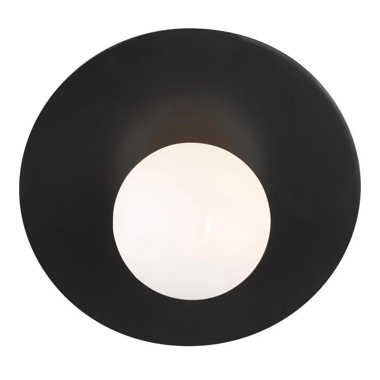 Nodes Large Angled Sconce by Kelly Wearstler - Black