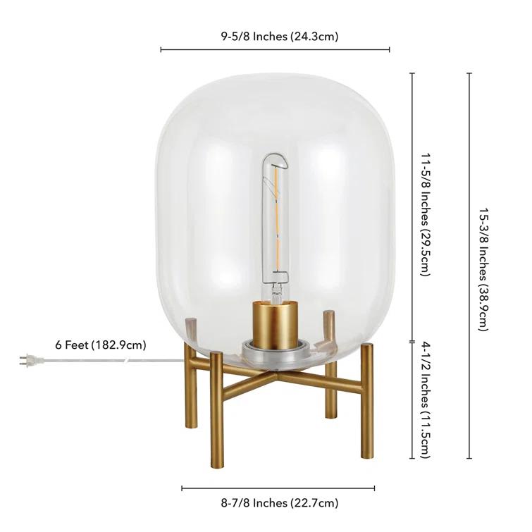 Danae Metal Novelty Lamp