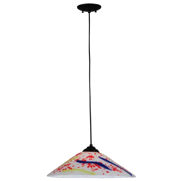 1 - Light Black Single Pendant