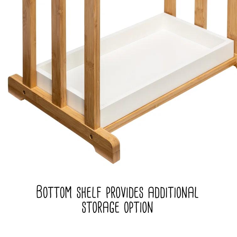 3-Tier Towel Rack Natural - Honey Can Do