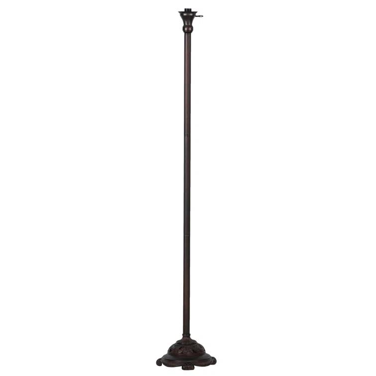 Meyda Tiffany & Stained Glass 70'' Mahogany Bronze Torchiere Floor Lamp