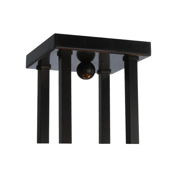 Glass Semi Flush Mount
