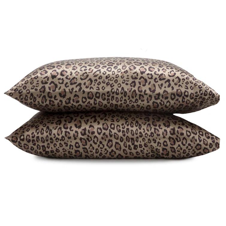 Martex Elegance Satin Silk Pillowcases Hotel Quality - Super Soft & Breathable Good For Hair And Skin (Set of 2)