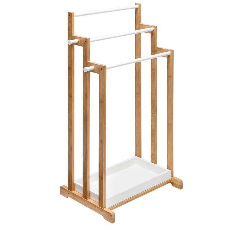 3-Tier Towel Rack Natural - Honey Can Do