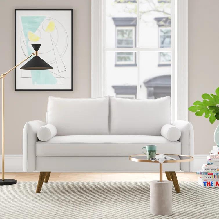 Modway Revive Upholstered Fabric Loveseat