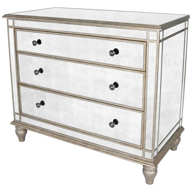 Butler Specialty Masterpiece Laflin 3 Drawer Mirrored Accent Chest