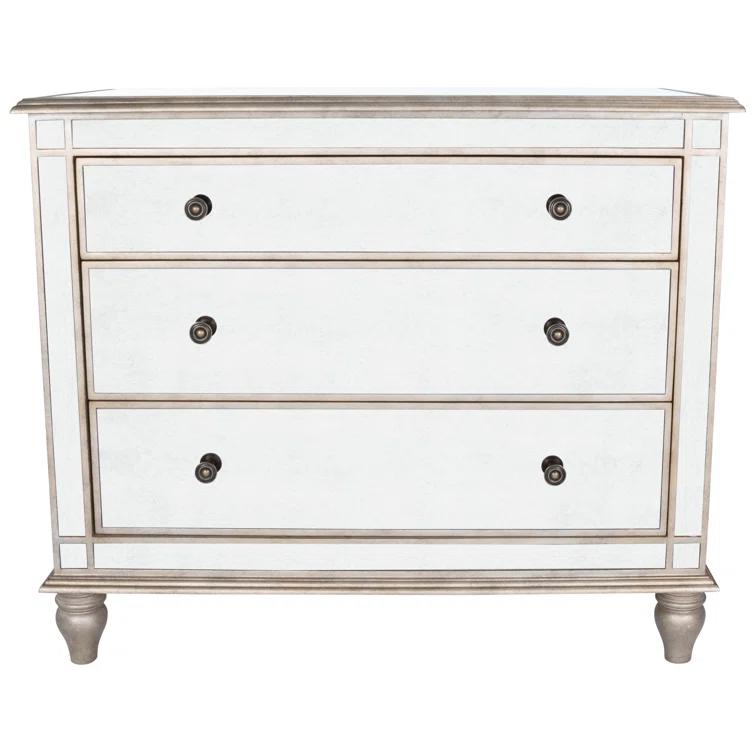 Butler Specialty Masterpiece Laflin 3 Drawer Mirrored Accent Chest